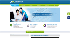 Desktop Screenshot of dtptax.com